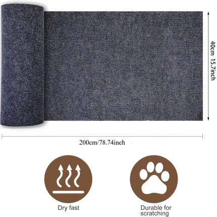 Trimable Cat Furniture Protector，Equipped with self-adhesive scratch pads，Protect the Sofa、Door and Cat Tree Stand Safe from Cla
