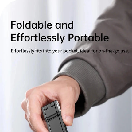 Foldable Portable Phone Holder Stand Magnetic Cell Phones Tripod Mount For Magsafe iPhone 16 15 14 13 12 Pro Max Samsung Xiaomi