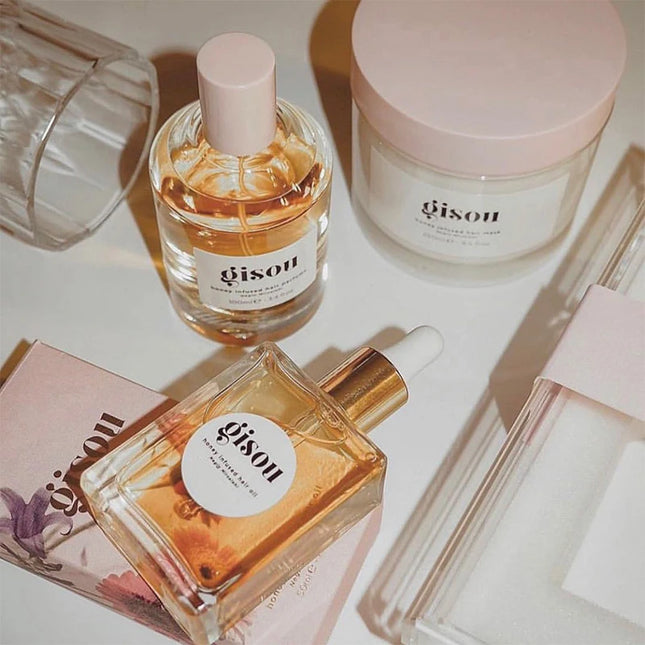 New Gisou Honey Infused Hair Oil: Improves Dry Hair, Essential for Hair Care, Flexibility, Smoothness, Long-Lasting Fragrance Retention Conditioner