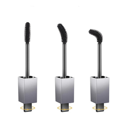 Black Box Square Tube Can Bend Thick Lengthening Waterproof Mascara Private Label Custom Sexy Eye Makeup Bulk