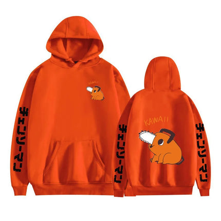 Pochita Chainsaw Men's Hoodie Fashion Long Sleeve Sportswear Casual Harajuku Street Wear Hoodie Sudaderas Top