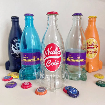 Hot Nuclear Coke Radiation Coke Bb Kid Rocket Glass Bottle Radiation Peripheral Quantum Flavor Pick Up Bottle Cap Glass Bottle