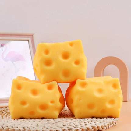 Giant Cheese Squeeze Toy blind box Extra Large Size Cheese Squishy Fidget Toys Slow Rebound Shapeable Venting Ball toys Gifts