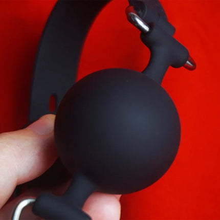 Medical Silicone Dildo Reversible Mouth Gag,BDSM Slave Penis Gags Ball Deep Throat,Bondage Restraints,Sex Toys for Couples Games
