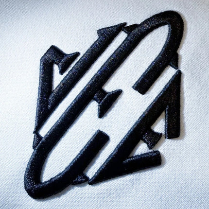 Y2K Retro Zip-Neck Sweatshirt JEE 3D Embroidery Quarter-Zip Pullover Hoodie American Trendy Classic Streetwear Men Clothing