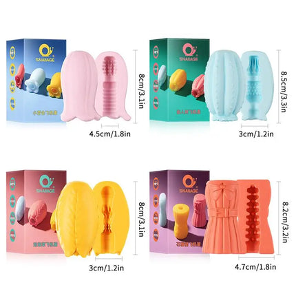 Soft Male Masturbator Cup Realistic Vagina Sex Toy Adult Endurance Training Pocket Vacuum Sexual Health Product for Men