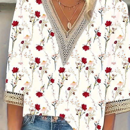 Plus Size Temperament Loose Woman Shirt Fashion Casual Blouse Elegant Long Sleeve Woman Shirt Holiday Weekend Top