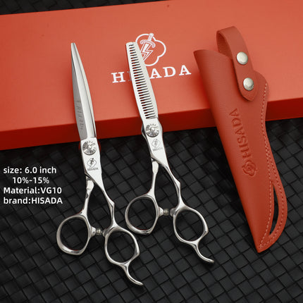 Hairdressing Scissors 6.0, 6.5, 7.0 Inch Tijeras Peluquería Profesional, VG10 Material, Japonesa Artesanal, Professional Scissor