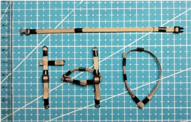 1/12 Scale  Straps Model for 6'' Figure