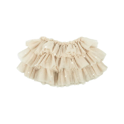 2026 New Summer KS Boys Girls Printed Round Neck T-shirt Kids Solid Color Shorts Girls' Casual Half Skirt Set