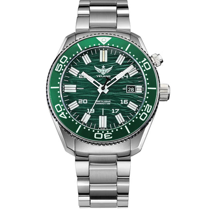 Yelang V1038 40mm Men Diving Watch Human Kinetic Energy Watch Brand Watch 300m Waterproof Watch luminous Japan PX82 Sapphire