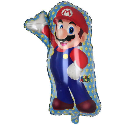 Cartoon Super Mary Balloon Set Mario Luigi Game Themed Birthday Party Decoration  Peach Princess Aluminum Film Balloon Kids Gift