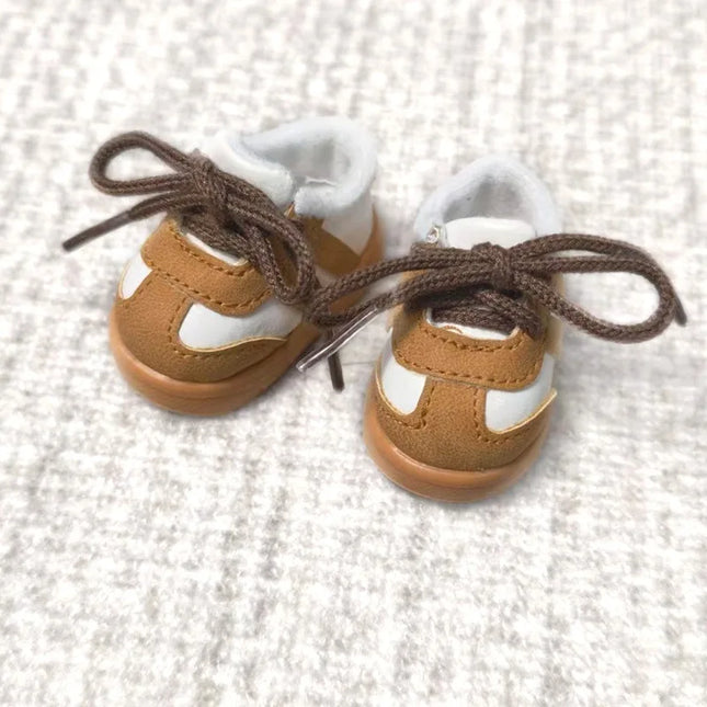 For 20CM Zsiga 1/8 1/6 BJD Doll Casual Board Shoes & German Training Shoes Set - Doll Footwear Accessories (No Doll)
