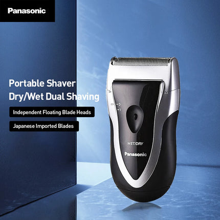 Panasonic Portable Shaver Dry/Wet Dual Shaving Battery-powered Reciprocating Electric Shaver for Men