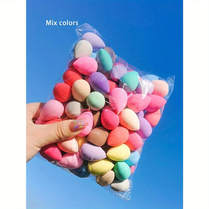 14PCS Makeup Sponge Set - 12 Ultra-Soft Beauty Blenders + 2 Storage Boxes, Latex-Free for Foundation & Powder
