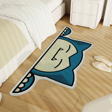 Snorlax Design Carpet Soft and Durable Perfect Home Decor To Add A Touch of Anime Charm Ideal Gift for Pokémon Fans