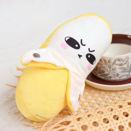 Creative Fruit Induction Metronome Cute Soft Banana Sound Squeaky Birthday Gifts Music Rhythm Stuffed Music Perception