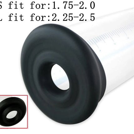 Male Penis Enlarger Vacuum Pump Accessories Vacuum Penis Enlargement Device Masturbation Flange Pump Penis Cylinder Set Sex Toys