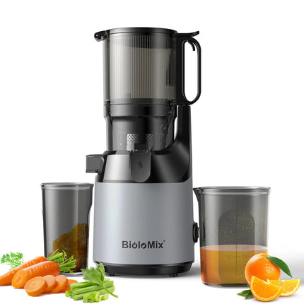 130mm Ultra Wide Mouth Slow Juicer with Large Capacity for Fresh Juices