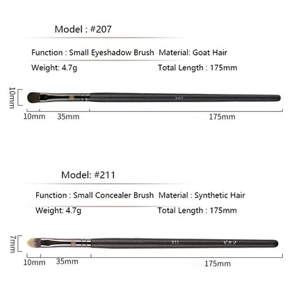1pc Pro P series Makeup brushes Powder Foundation Make up brush Eyeshadow Eye Detail cosmetic tools Brow Highlight Concealer