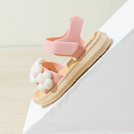 2024 New Children's Slippers Summer Girls and Boys Bathroom Home Anti slip Beach Shoes Soft Soled Baby Sandals