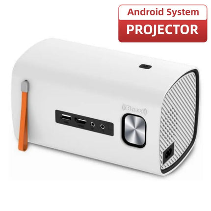 T100 Android System Projector 720P Wireless Phone Same-Screen MINI Projector Home Theater Player for iOS/Android&PC Projection