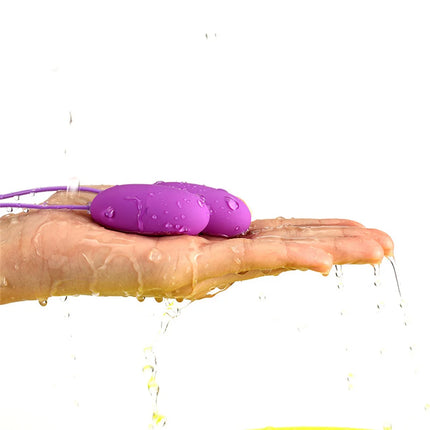 20 Speeds Vibrating Double Jump Egg USB Charging Lesbian Clitoral G-Spot Bullet Massager Erotic Sex Toys For Women Vagina Ball