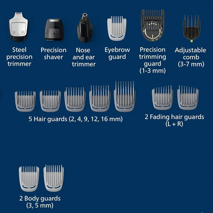 Replacement accessories shaver head /nose Head / Blade / combs Fit for Philips Trimmer 9000 ，7000，5000，3000 Series