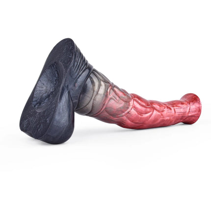 FAAK Fantasy Large Horse Dildo Sucker Silicone Multi Color Penis With Testis Sucker Female Masturbator Anal Plug For Women Men