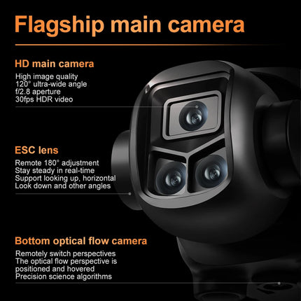 New For Genuine V988 Camera Drone 8K Professional Dron 8K With Screen Under 249g Remote Control  Brushless RC Quadcopter Toys