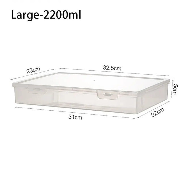 Transparent Storage Box A4-A5 / Boîte Rangement Transparente