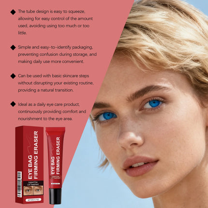 Retinol Eye Cream Firming Eye Bags Lightening Dark Circles Anti Aging Moisturizing Tightening Skin Instant Eye Lifting Treatment