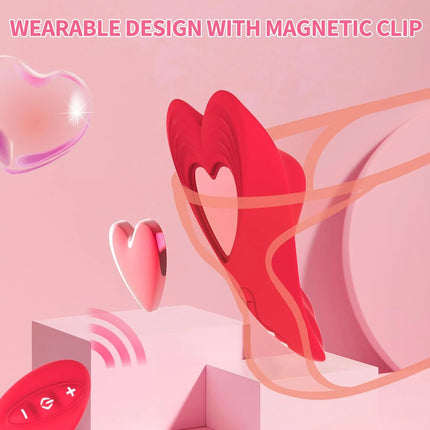 Sex Toys Wearable Panty Vibrator With Magnetic Clip App Control Butterfly Vibrator Portable Invisible Dildo Adult For Women 18+