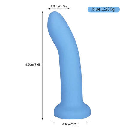 Finger Butt Anal Plug Vaginal/Anus Massage Masturbator Soft Smooth Finger Masturbation G-point Climax Fisting Dildo Adult Supply