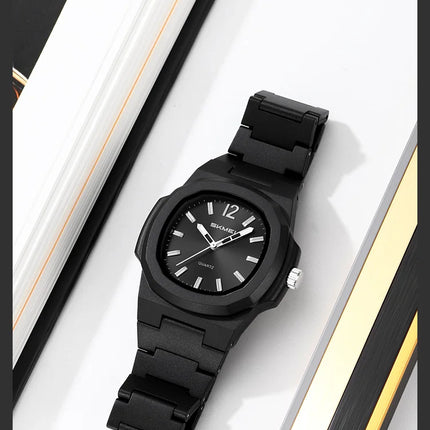 Skmei Bracelet Watches for Men Analog Display 50M Waterproof Simple Style Quartz Wristwatch
