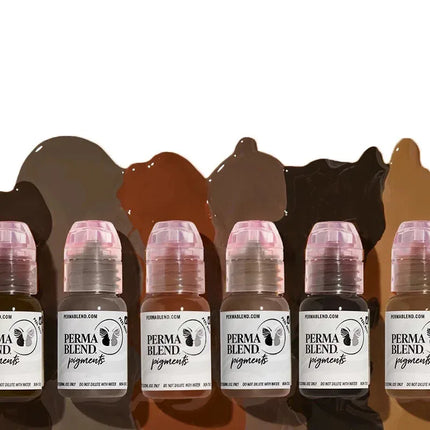 Premium Permanent Makeup Pigments Eyebrows Tattoo Inks Microblading Professional Beauty Body Art Perma Blend Pure Plant Inks