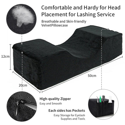 Eyelash Pillow Lash Lifting Extension Supplies Accessories Professional Soft Memory Foam Neck Support Eyelash Extensions Pillow