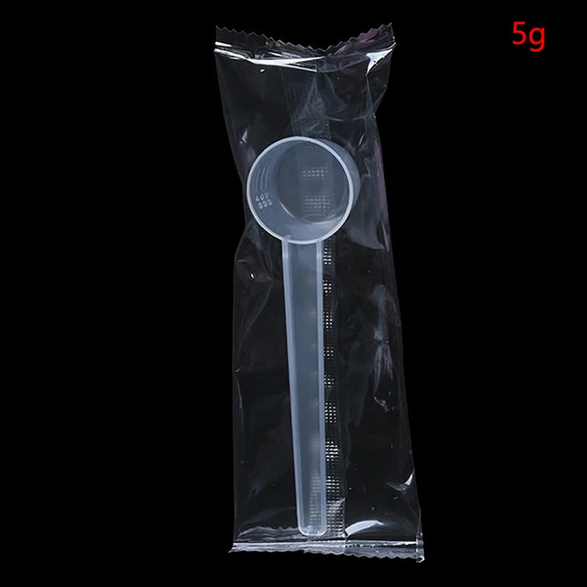 4pcs 5/10g Kitchen Multifunction Measuring Spoons Coffee Scoop Milk Spoon PP Baking Tools Plastic Kitchen Gadgets and Accessorie