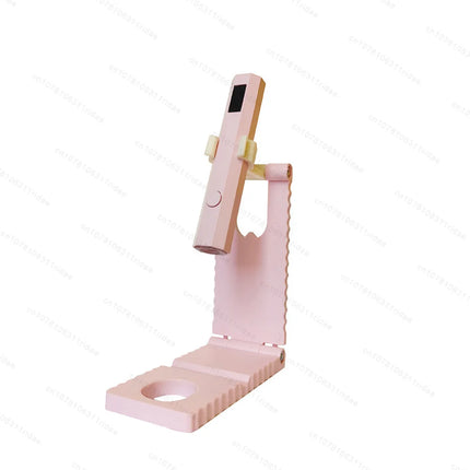 Handheld UV Light for Gel Nails Portable UV Nail Lamp Rechargeable LED Nail Lamp for Nails Art Desk Stand