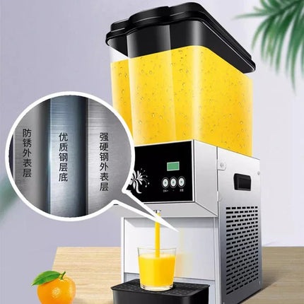 Commercial hot and cold beverage machine Scan code self-service cold drink machine Fully automatic sour plum soup juice machine