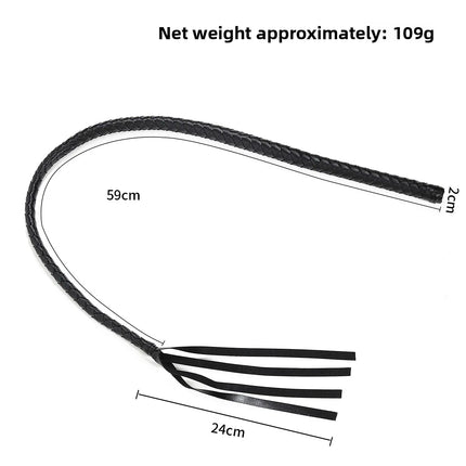 BDSM Leather Bullwhip Snake Whip Long Spanking Paddle Slave Role Play Fetish Gear Bondage Restraint Adult Sex Toy for Women Men
