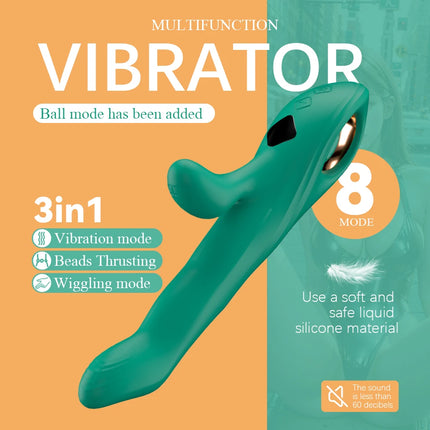 Thrusting Swing Finger Vibrator Female Telescopic Vibrating Clitoris Stimulator G Spot Massager Adult Goods Sex Toys for Women