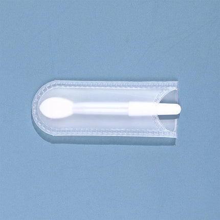 1PCS Small Makeup Brushes Lipstick Applicator Brushes With Anti-lost Cover For Lip Care Makeup Use Silicone Lip Brush