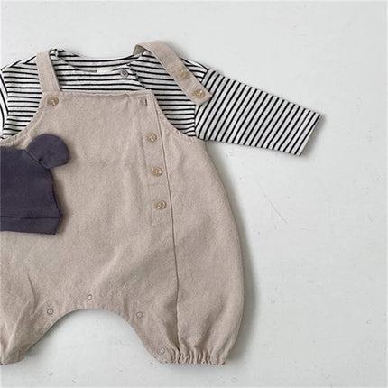 Lawadka Baby T-shirts For Boys Girls Cotton Long Sleeve Striped Baby's Clothing Casual Spring Toddler Clothes Tops 3-36M T Shirt