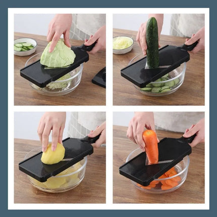 Vegetables Cutter Stainless Steel Cabbage Shredder Manual Chopper Potato Cucumber Carrot Slicer Grater Slicer Kitchen Gadgets