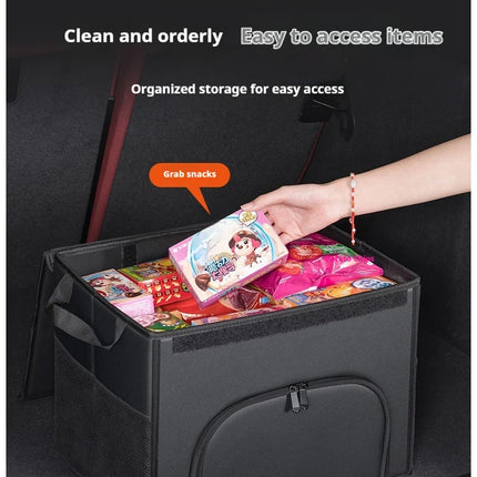 NEW Car trunk large capacity Foldable storage box shoe storage organizing box For Volkswagen Golf Rline Tiguan Polo GTI Passat