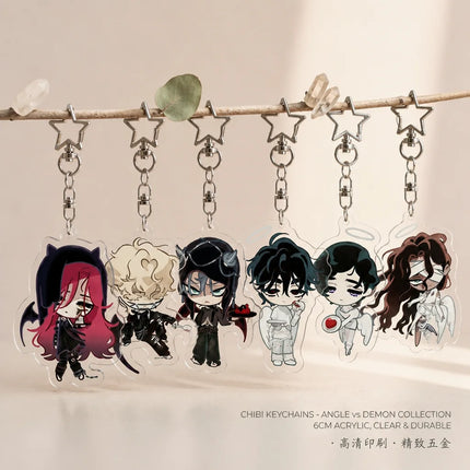Fashion Anime Alien Stage Ivan Till Acrylic Key Chain Kawaii Backpack Pendant Ornament Mobile Phone Chain Key Pendant Charm Gift