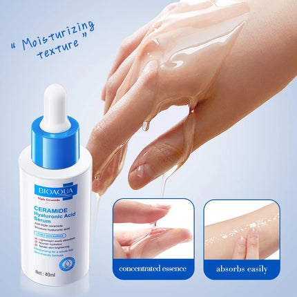 BIOAQUA Ceramide Hyaluronic Acid Serum for Face Moisturizing Anti Wrinkles Anti-aging Whitening Facial Essence Skin Care