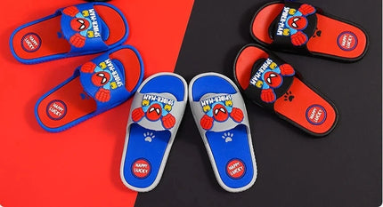 Children's Slippers Cartoon Boys' Summer Home Shoes Boys Sandals Waterproof Anti-slip Kids Garden Shoes Size 24-39