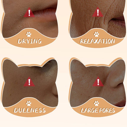 5pcs SADOER Animal Pattern Masks Face Mask Moisturizing Anti Wrinkles Anti-Aging Whitening Facial Masks Skin Care Novel Products